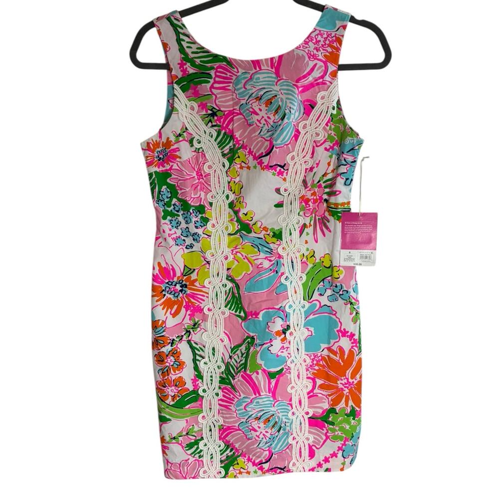 Lilly Pulitzer for Target 20th Anniversary Shift Dress "Nosey Posie" Size 6